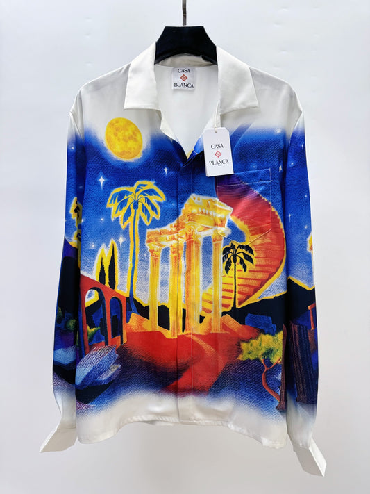 SOCO Casablanca silk shirt